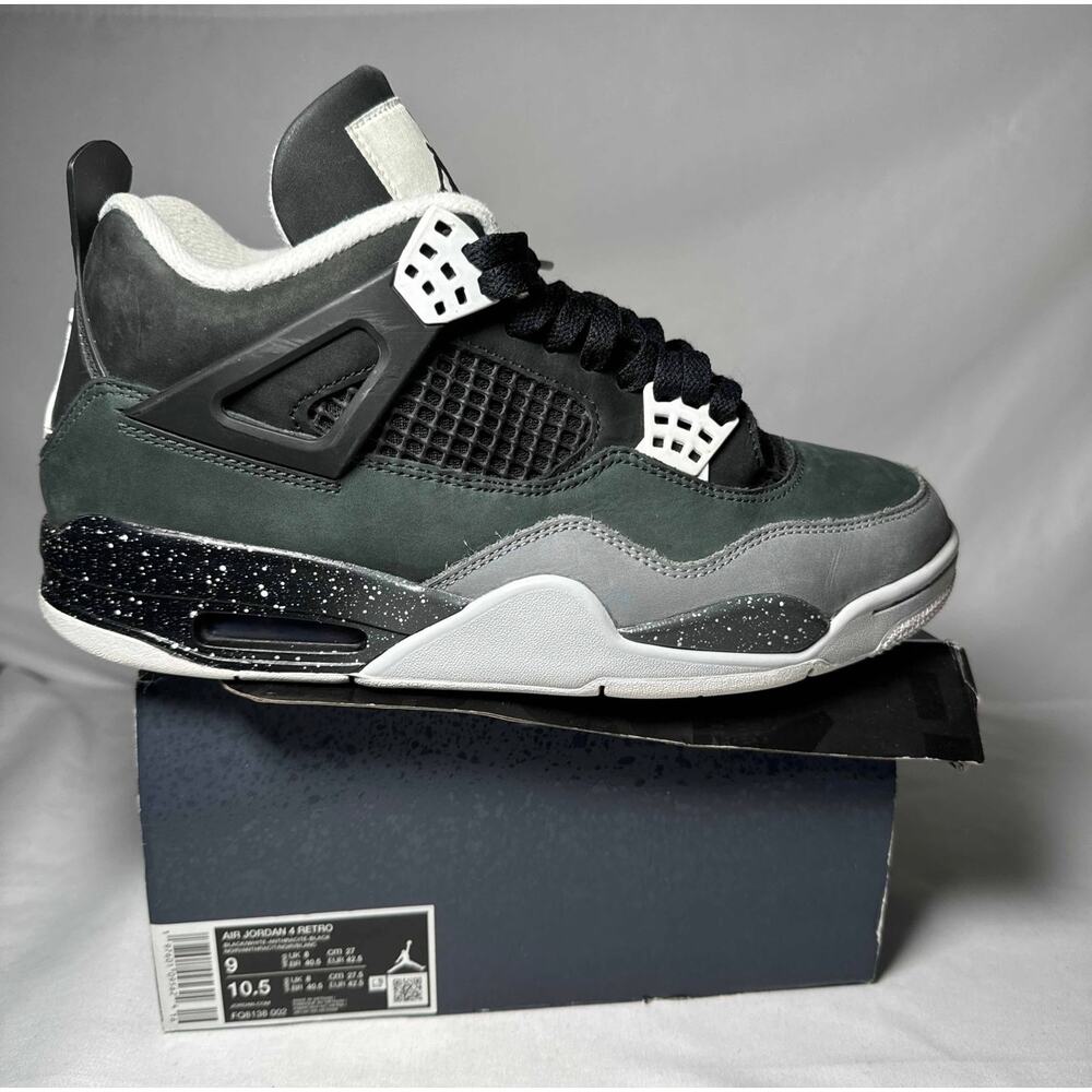 Size 9 - Nike Air Jordan 4 Retro Fear 2024 Men's Shoes Ships Now